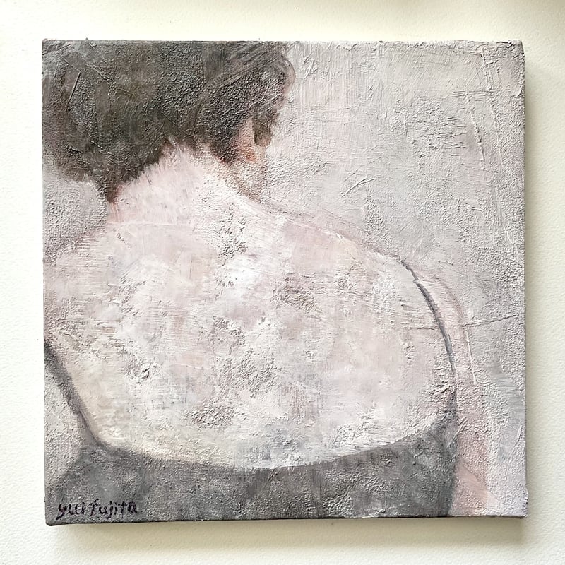油彩）背中 | Yui-Fujita-onlineshop