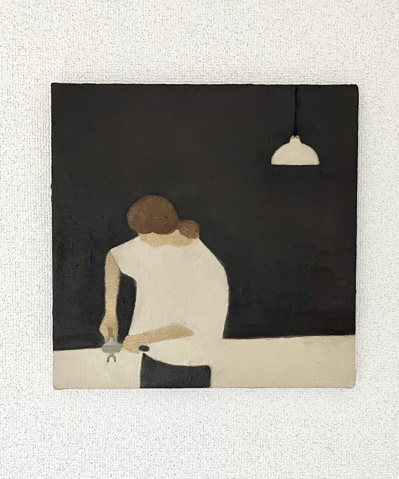 油彩画タンピング