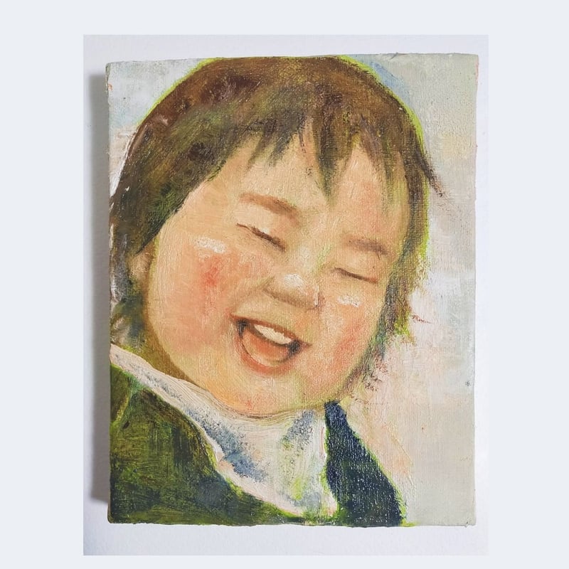 依頼受付中)F0号油彩キャンバスの似顔絵 | Yui-Fujita-onlineshop