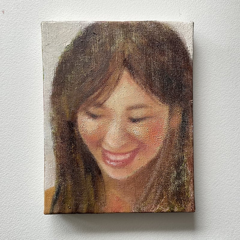 なかがわ寛奈 油彩画 「色彩」 店舗良い 油彩画 洋画 (油絵額縁付きで納品対応可) M8号 「鎌倉