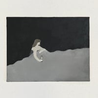 油彩　白いキャンバスのある部屋 油彩）白いキャンバスのある部屋 | Yui-Fujita-onlineshop