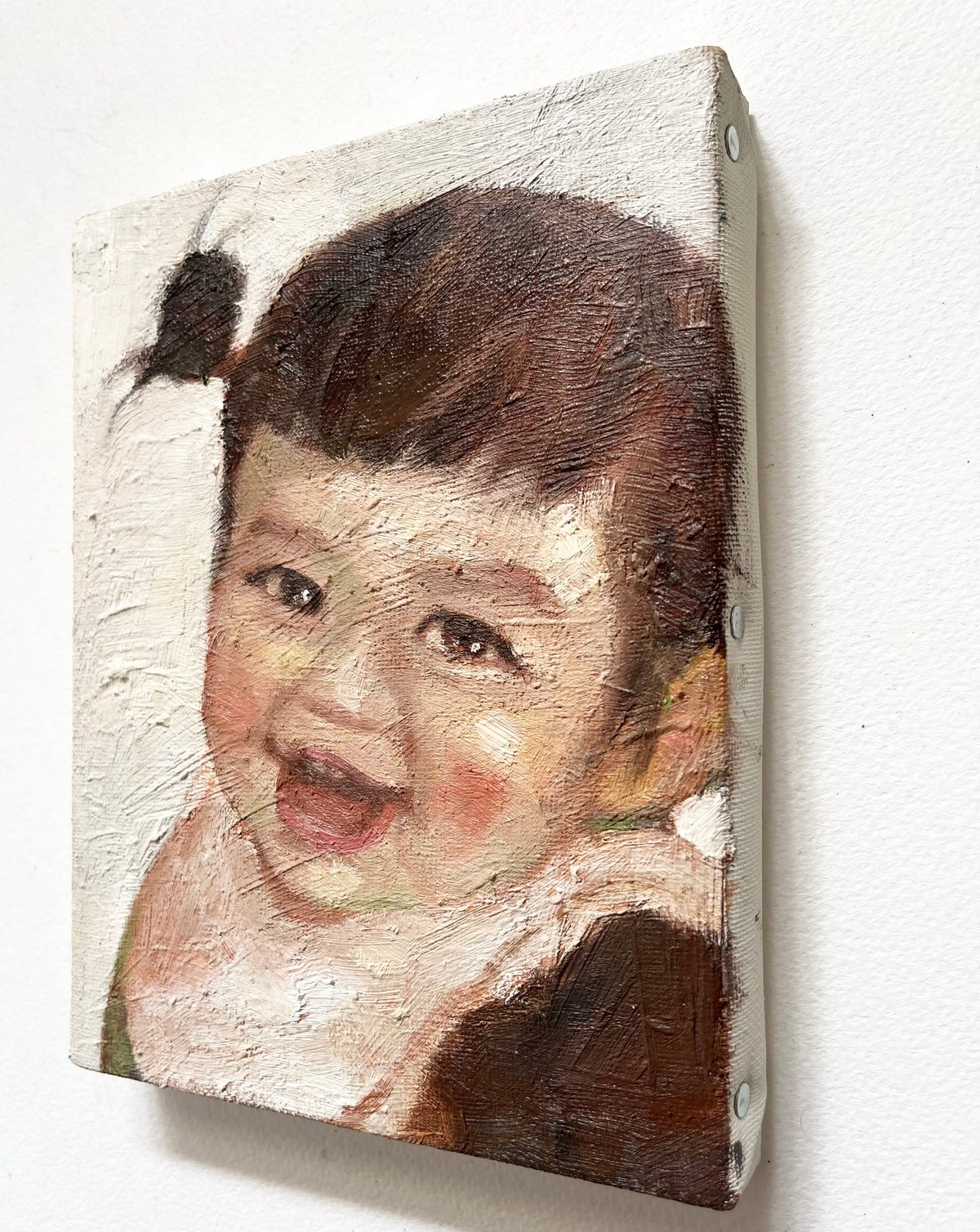 依頼受付中)F0号油彩キャンバスの似顔絵 | Yui-Fujita-gallery