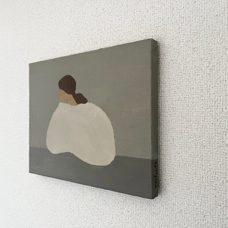 油彩）1人で考える | Yui-Fujita-onlineshop