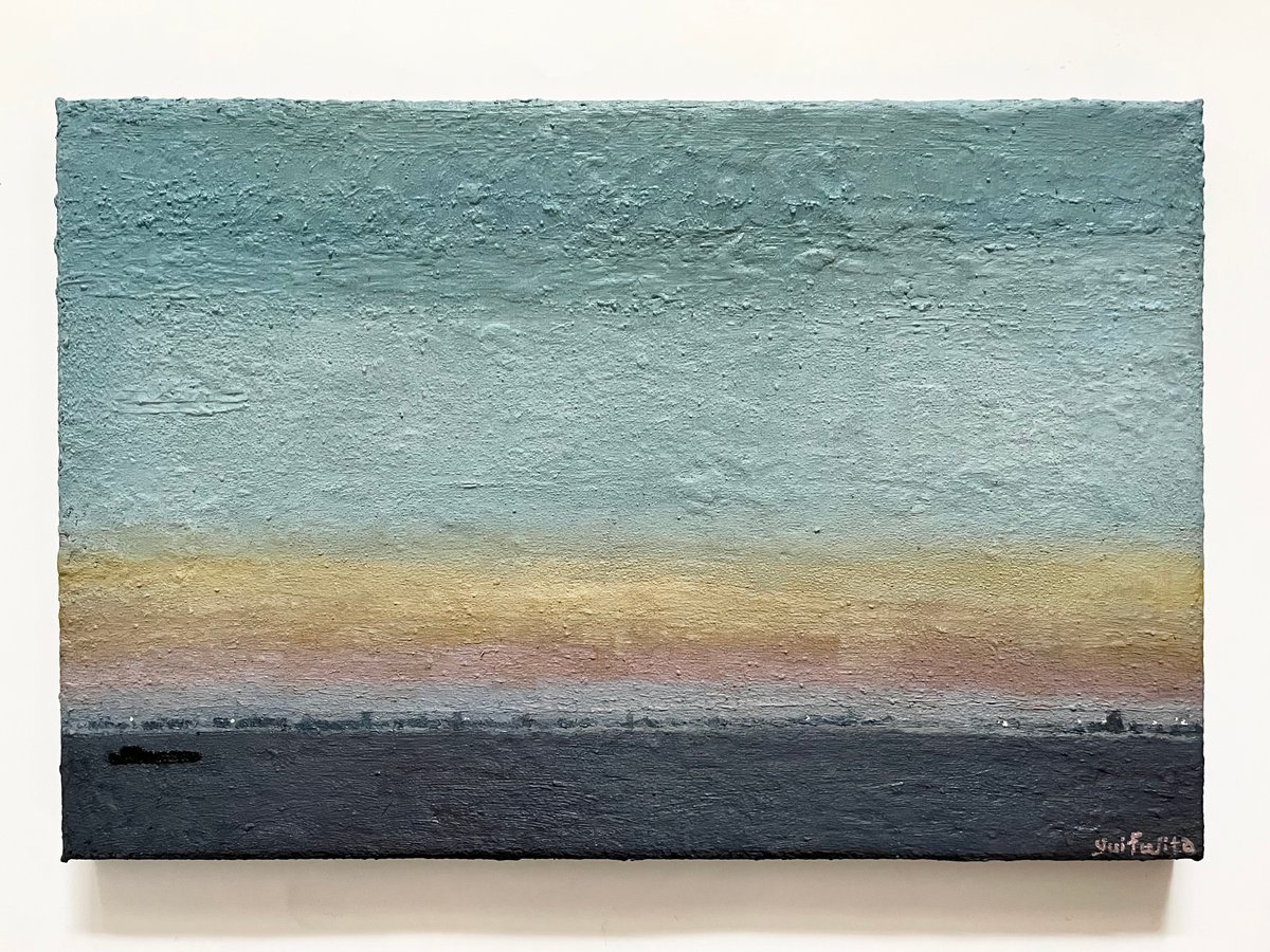 油彩）優しい海 | Yui-Fujita-onlineshop