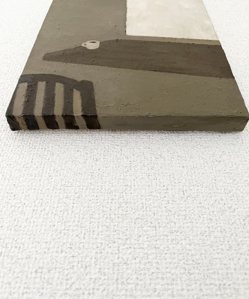 油彩画　茶色い窓際 Amazon.co.jp: 風景 夕焼けの夜景 窓 絵 古代の窓 壁 引用