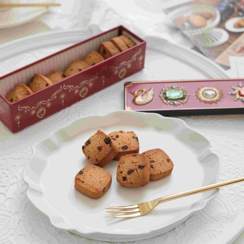 グルテンフリー国産発酵バタークッキー缶ギフトBOXセット・紙袋付