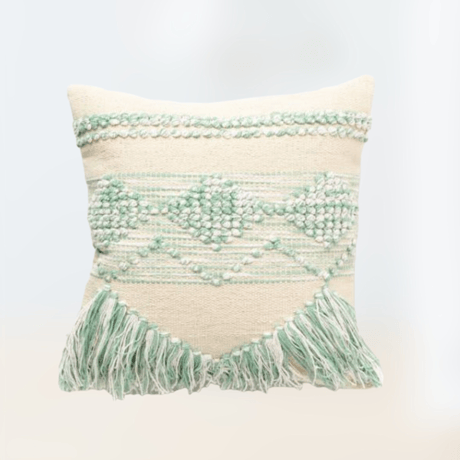 ダイヤフリンジクッションカバーBE