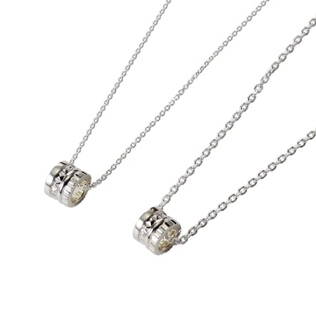 Blend Ring Necklace -BN01005SV-