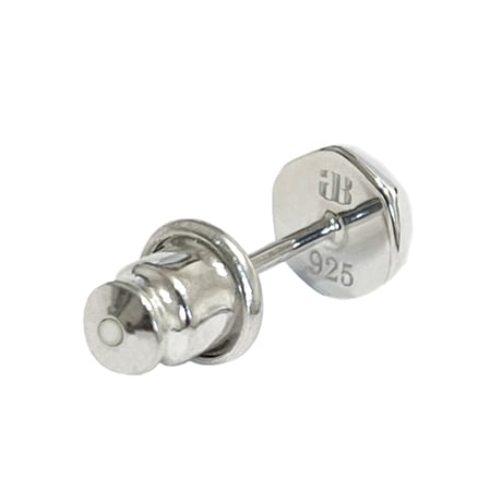 Rock Studs Earring -BE01001SV-