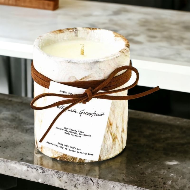 マーブルキャンドル グレープフルーツ | Journal Froh by Ranzu