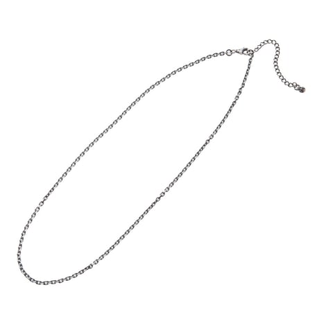 【アルテミスキングス付属用】2.5ｍｍ4面カットAKアズキチェーン燻し45ｃｍ　｜AKCN0014