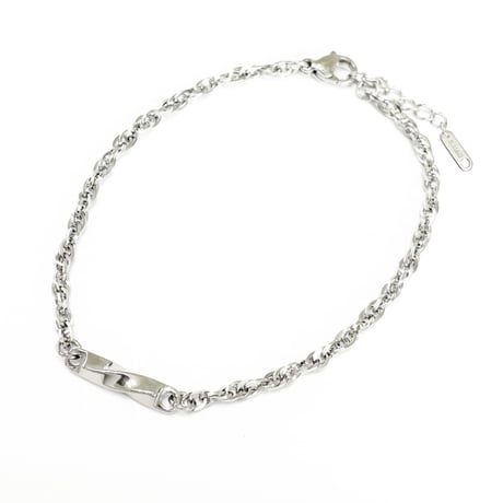 Spiral Chain Twist Bracelet -BB01005SS-