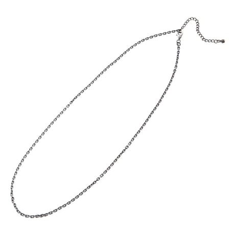 【アルテミスキングス付属用】2.5ｍｍ4面カットAKアズキチェーン燻し50ｃｍ　｜AKCN0015