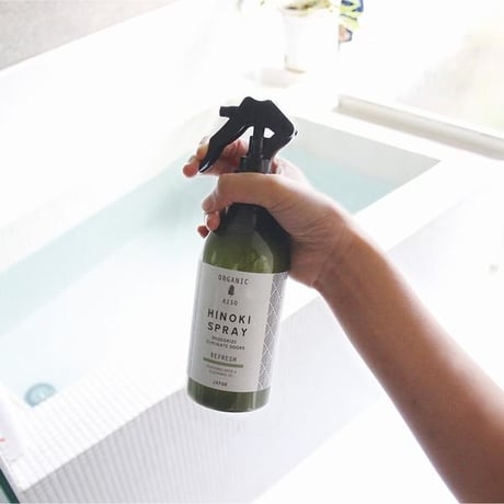 HINOKI で除菌　ヒノキ 天然消臭除菌スプレー　クリア