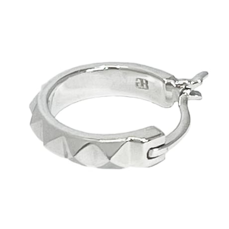 Studs Design Hoop Earring -BE01003SV-