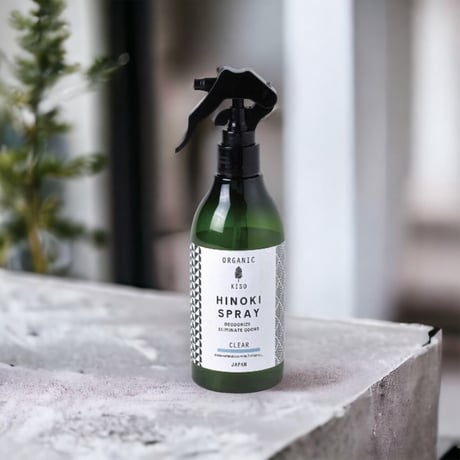 HINOKI で除菌　ヒノキ 天然消臭除菌スプレー　クリア