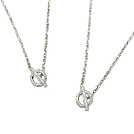 Rock Mantel Necklace -BN01011SV-