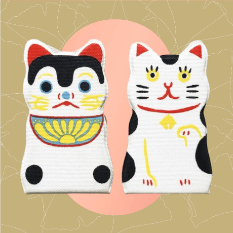 manekinekoの鏡　コンパクトミラー