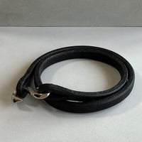 Drops ループレザーブレスレットBK　｜DLB-04BK