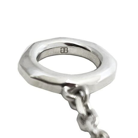 Rock Mantel Necklace -BN01011SV-