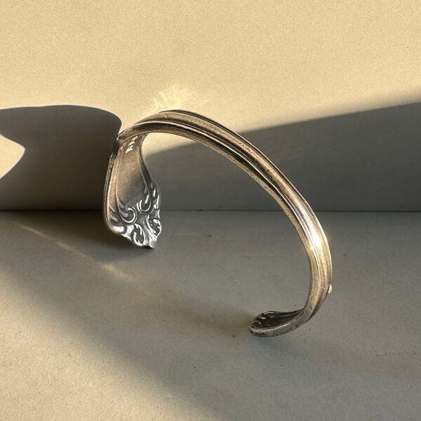 【ヴィンテージ】WALLACE スプーンバングル カフ ブレスレット SV925 ヴィンテージ】WALLACE スプーンバングル カフ ブレスレット