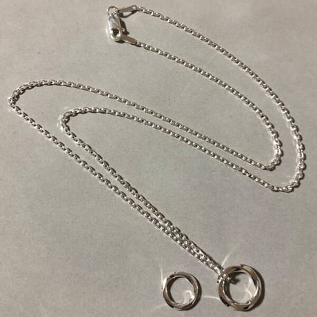 Drops シストロフィサークルLネックレス　｜DXN-09L SV925