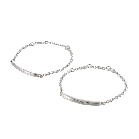 Blend Bar Bracelet -BB01002SV-