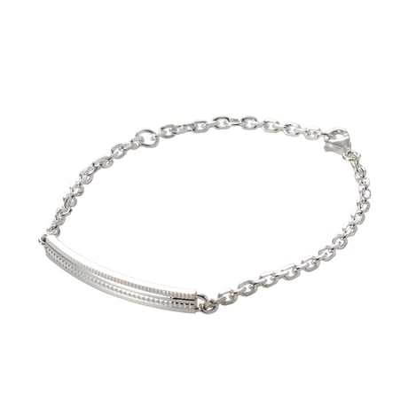 Blend Bar Bracelet -BB01002SV-