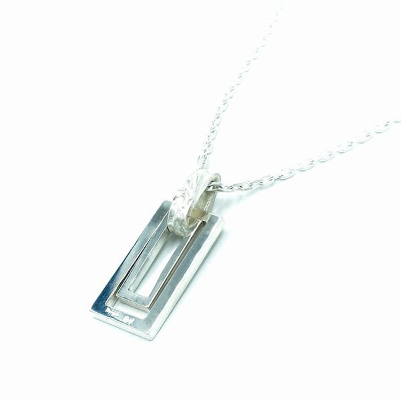 Drops ダブルフレーム唐草ネックレス ｜DAN-14 SV925 | Journal Fr