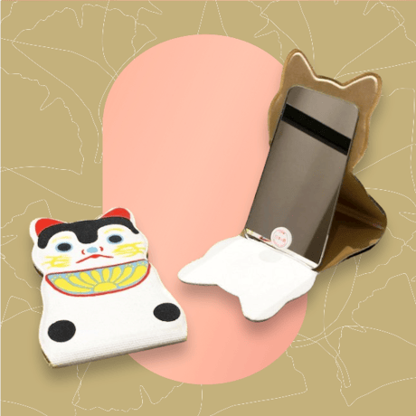 inuharikoの鏡　コンパクトミラー