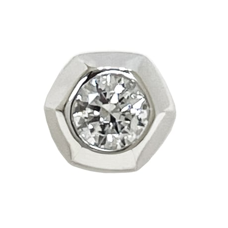 Rock Studs Earring -BE01001SV-