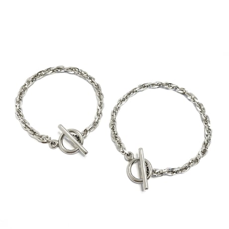 Spiral Chain Mantel Bracelet -BB01007SS-