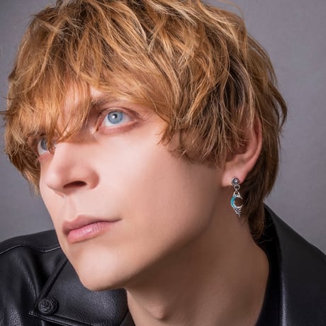ブルームーンハートピアス　｜AKE0128