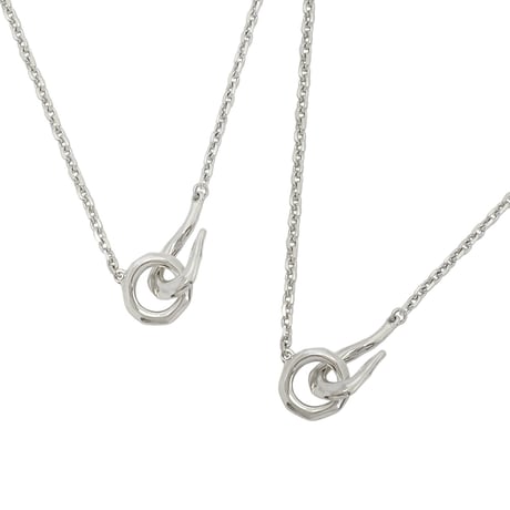 Rock Hook Necklace -BN01012SV-
