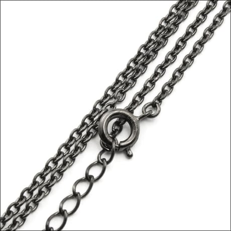 【アルテミスキングス付属用】AKシルバーチェーンBK 40-45cm シルバーネックレス　｜AKCN0010