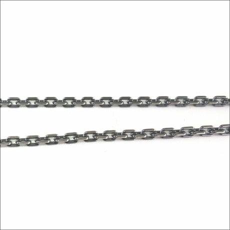 【アルテミスクラシック付属用】4面カットあずきシルバーチェーン2.5mm　｜ACCN0070