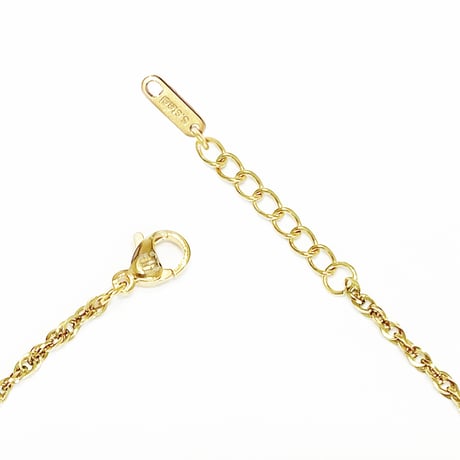 Spiral Chain Design Tube Bracelet -BB01006SS-GD-