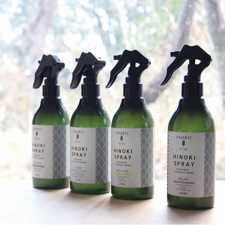 HINOKI で除菌　ヒノキ 天然消臭除菌スプレー　クリア