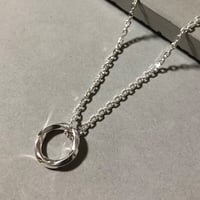 Drops シストロフィサークルLネックレス　｜DXN-09L SV925