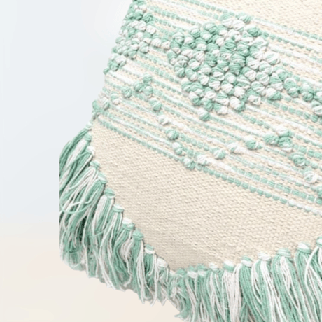 ダイヤフリンジクッションカバーBE