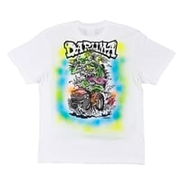 HAND-PAINTED DARUMA GARLIC MONSTER T-SHIRT by IZUMI // YELLOW