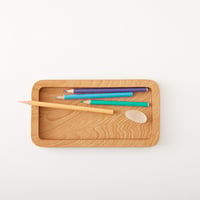 PLYWOOD LEATHER TRAY