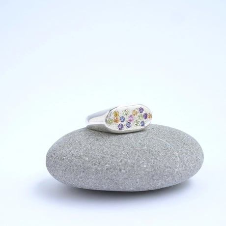 Pastel Ring  oval