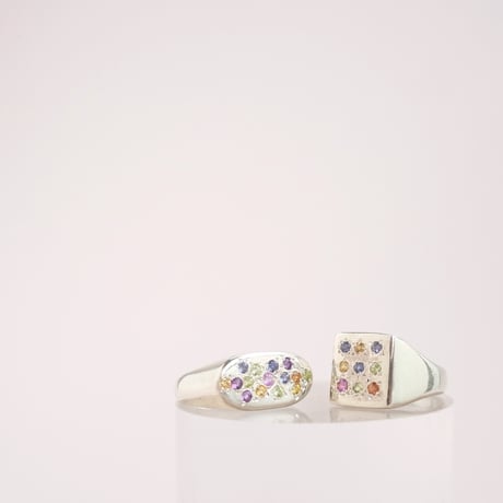 Pastel Ring  oval