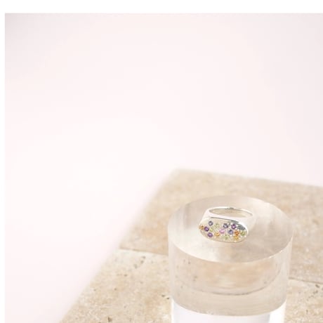 Pastel Ring  oval