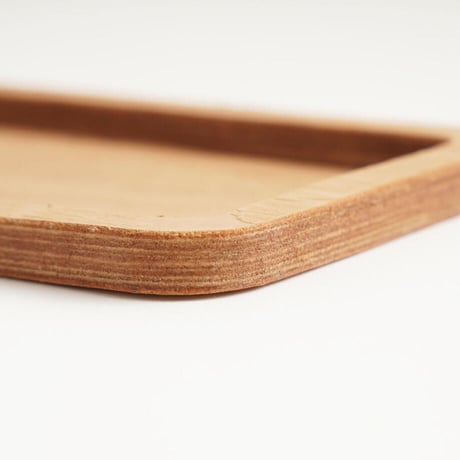PLYWOOD LEATHER TRAY