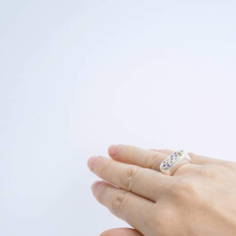 Pastel Ring  oval
