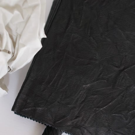 PAPER TOTE BAG  M (L.BROWN / BLACK)