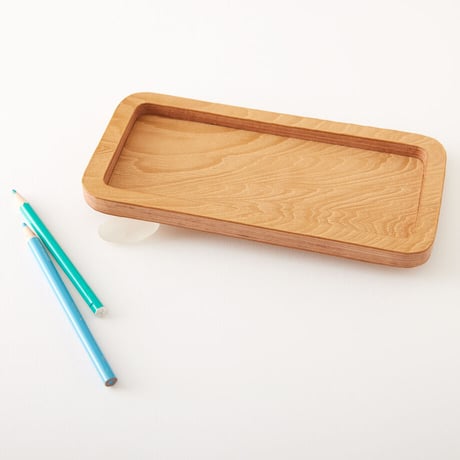 PLYWOOD LEATHER TRAY