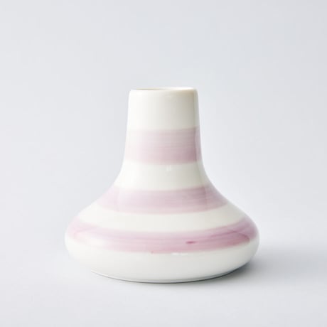 フラワーベース　Purple stripe
